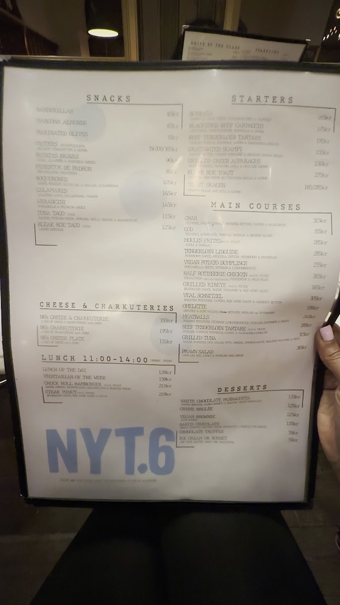 Menu Restaurang Nytorget 6-4